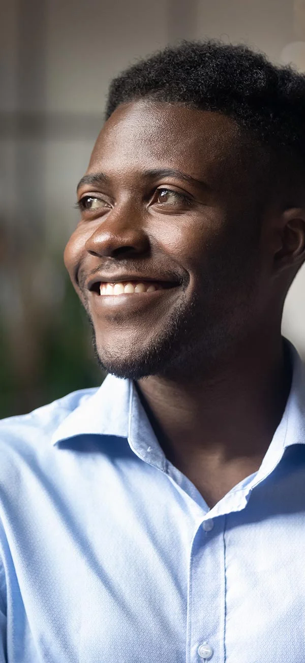 Man Smiling